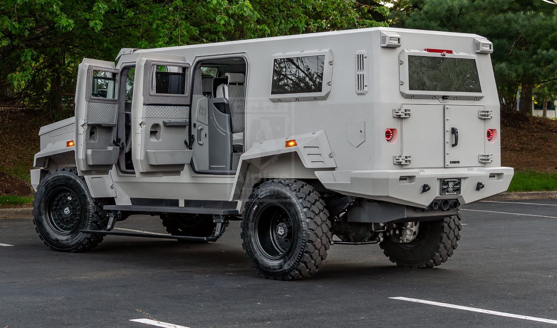 The best car to elude kidnappers: Alpine Armoring Condor® Tactical SUV.