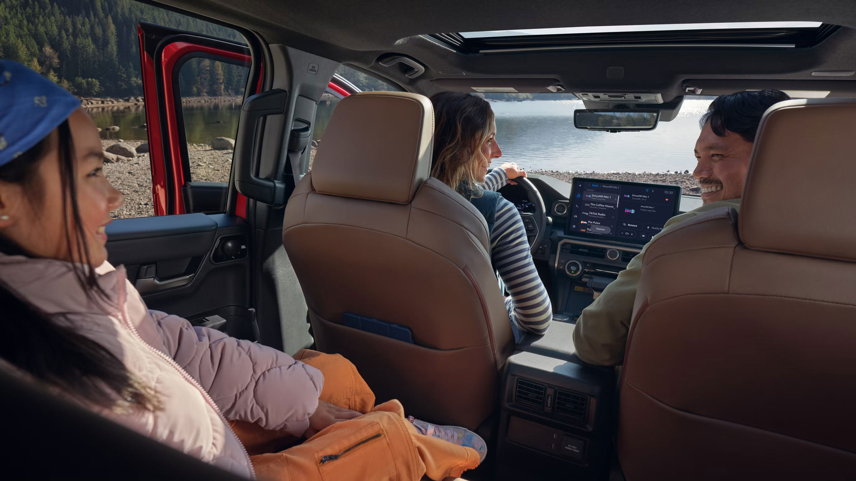 2025 Toyota 4Runner interior.
