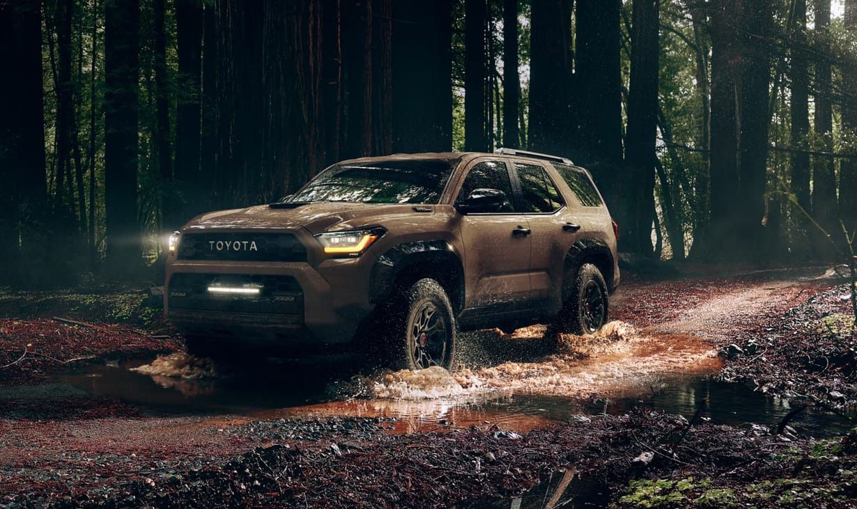 2025 Toyota 4Runner offroad.