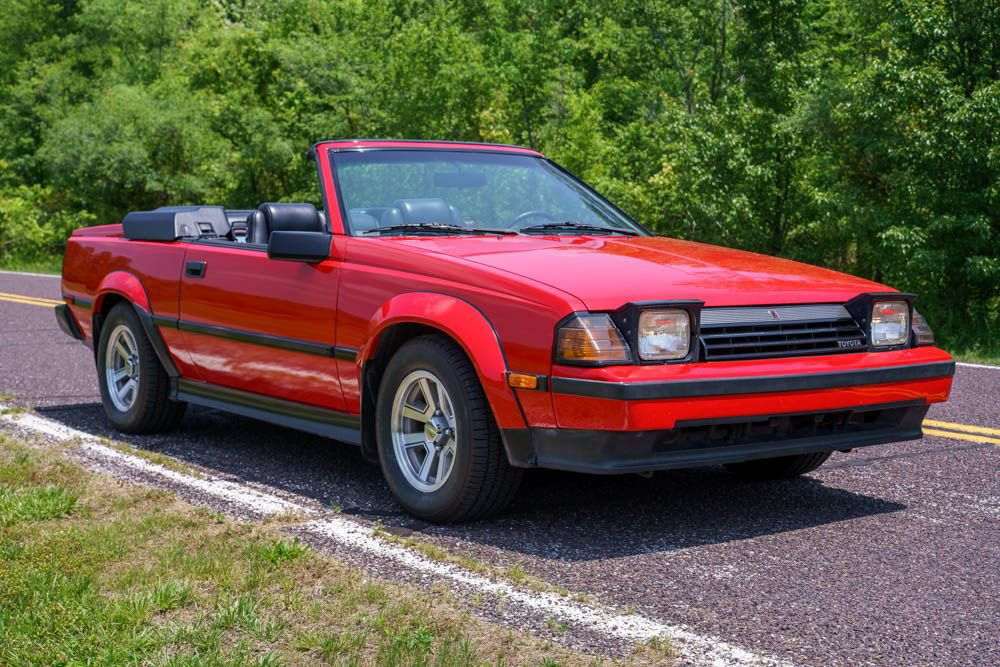 1985 Toyota Celica GTS convertible.