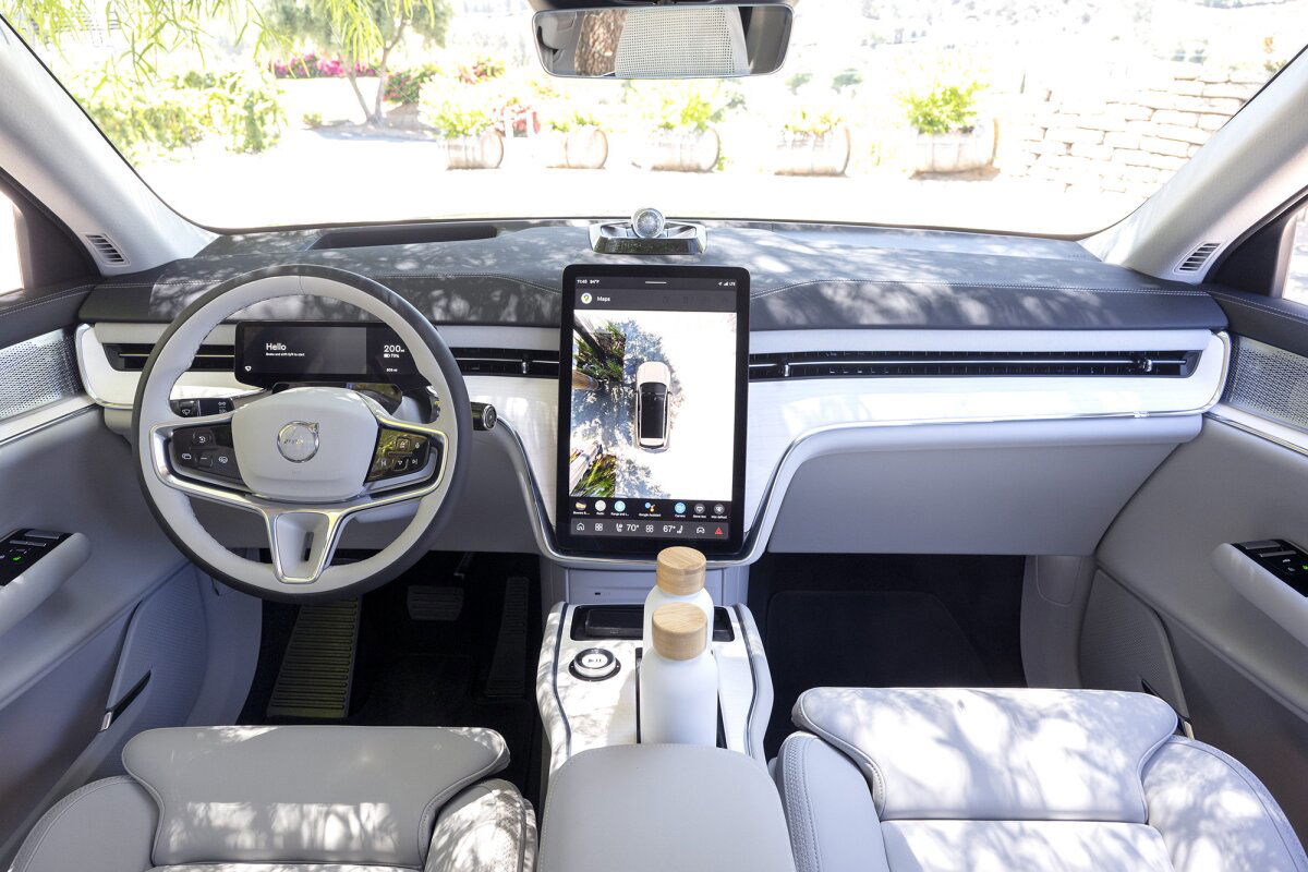 Volvo EX90 Google Built-In + Clean Minimalism.