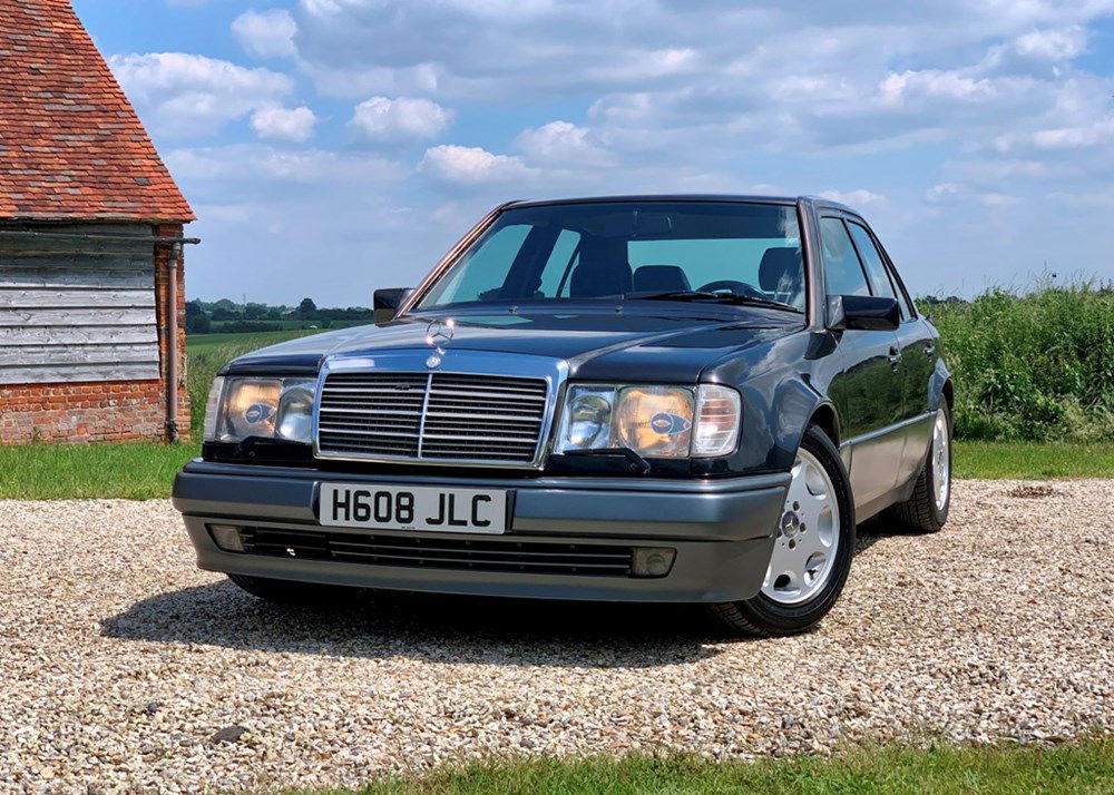 Early 1990s coolest cars: 1991 Mercedes-Benz 500E.
