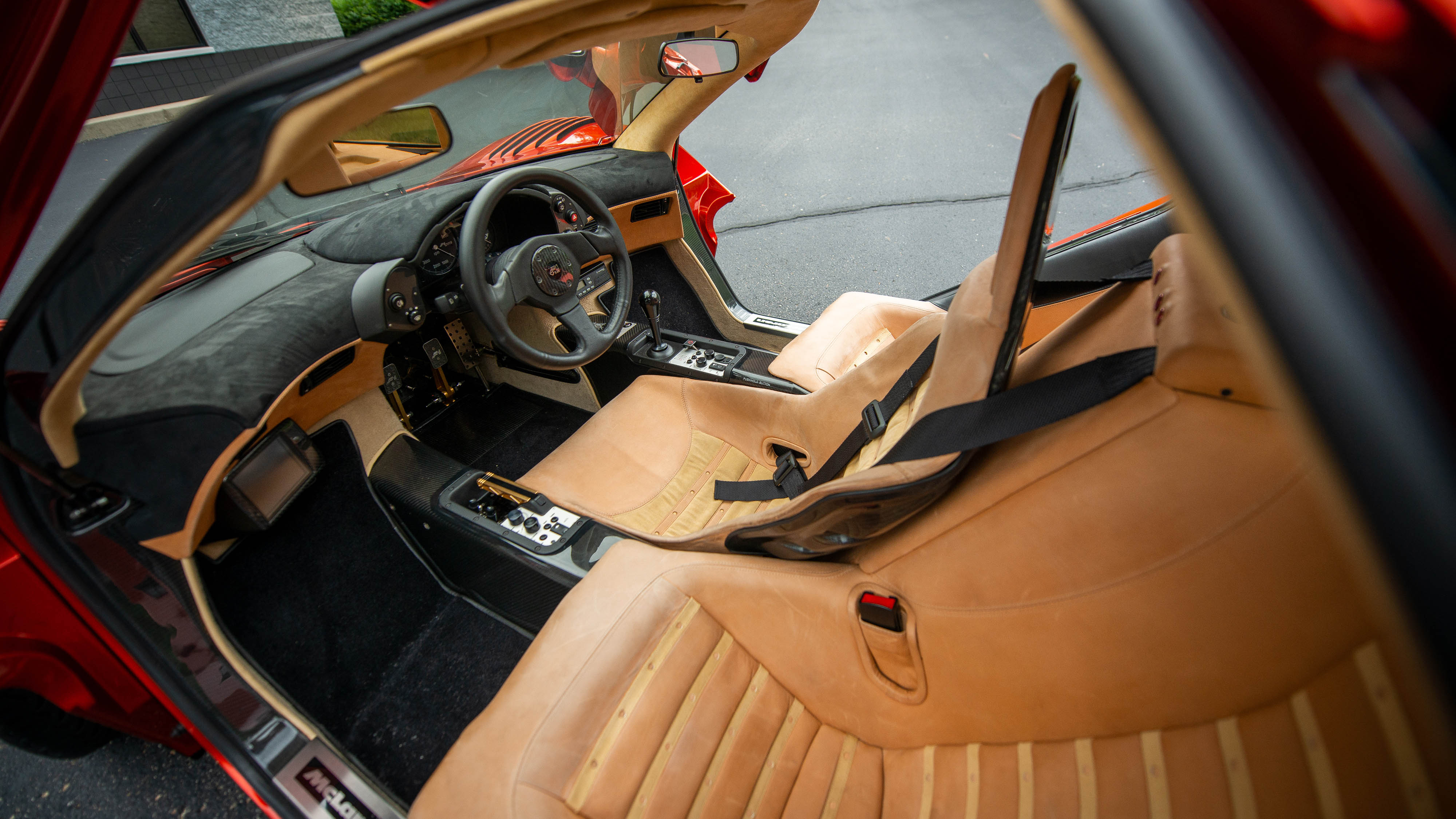 McLaren F1 interior.