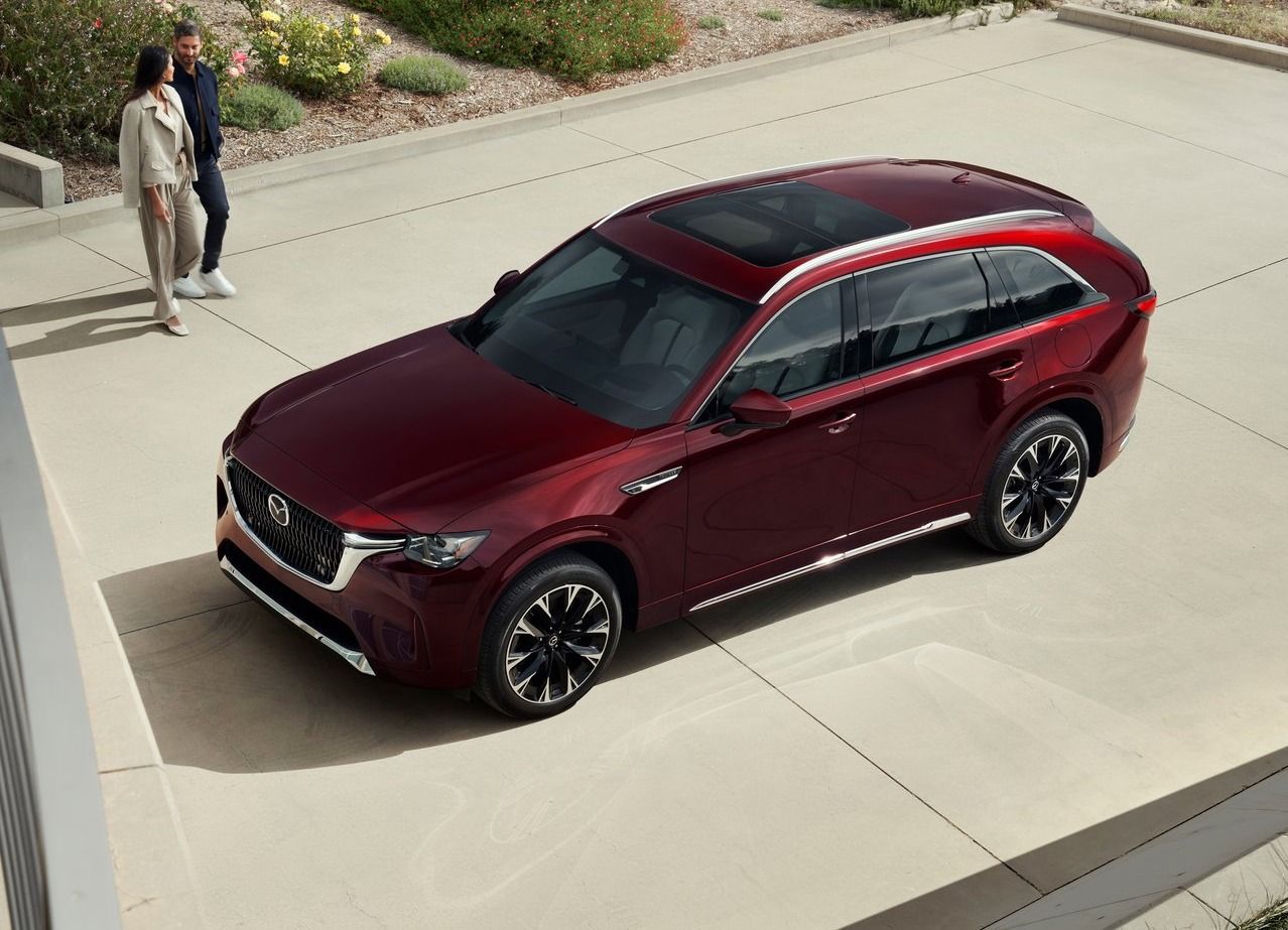 Top 10 Family-Friendly Cars for Moms in 2025: Mazda CX-90.