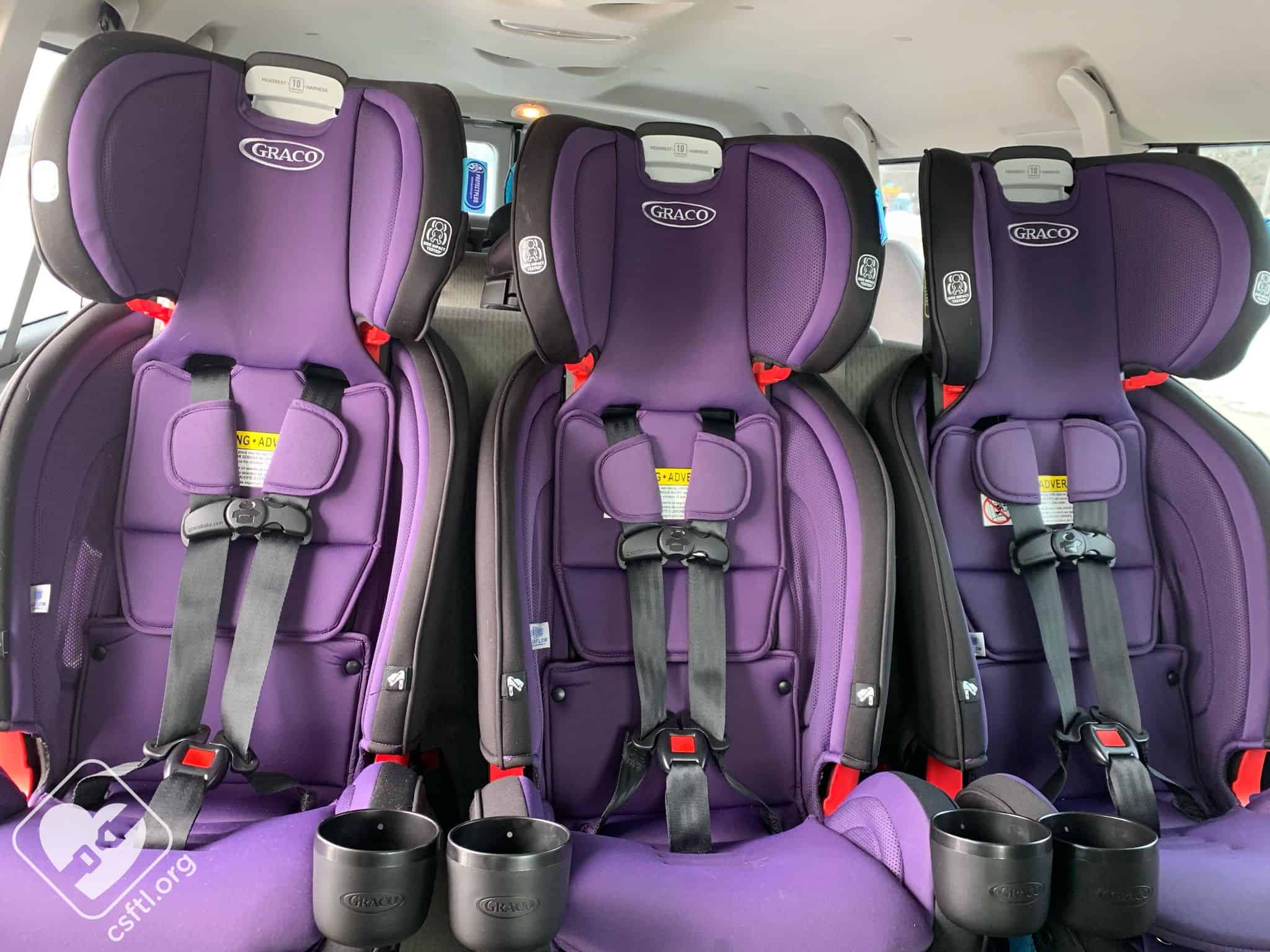Best Convertible Car Seat for 3 Across.