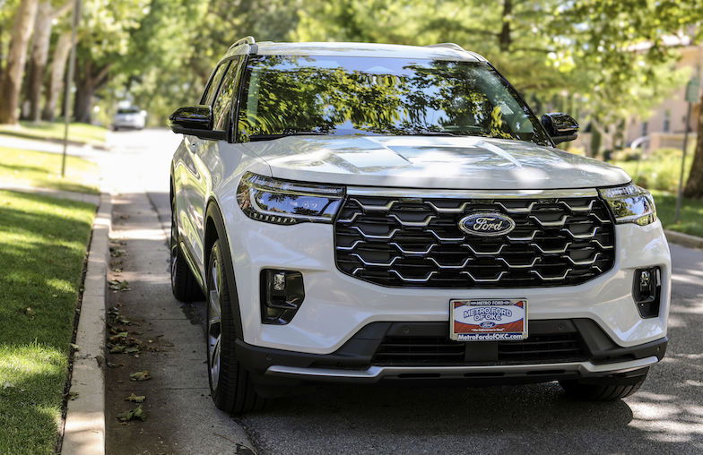 10 Best Family-Friendly Vehicles That Fit Three Car Seats Across: Ford Explorer.