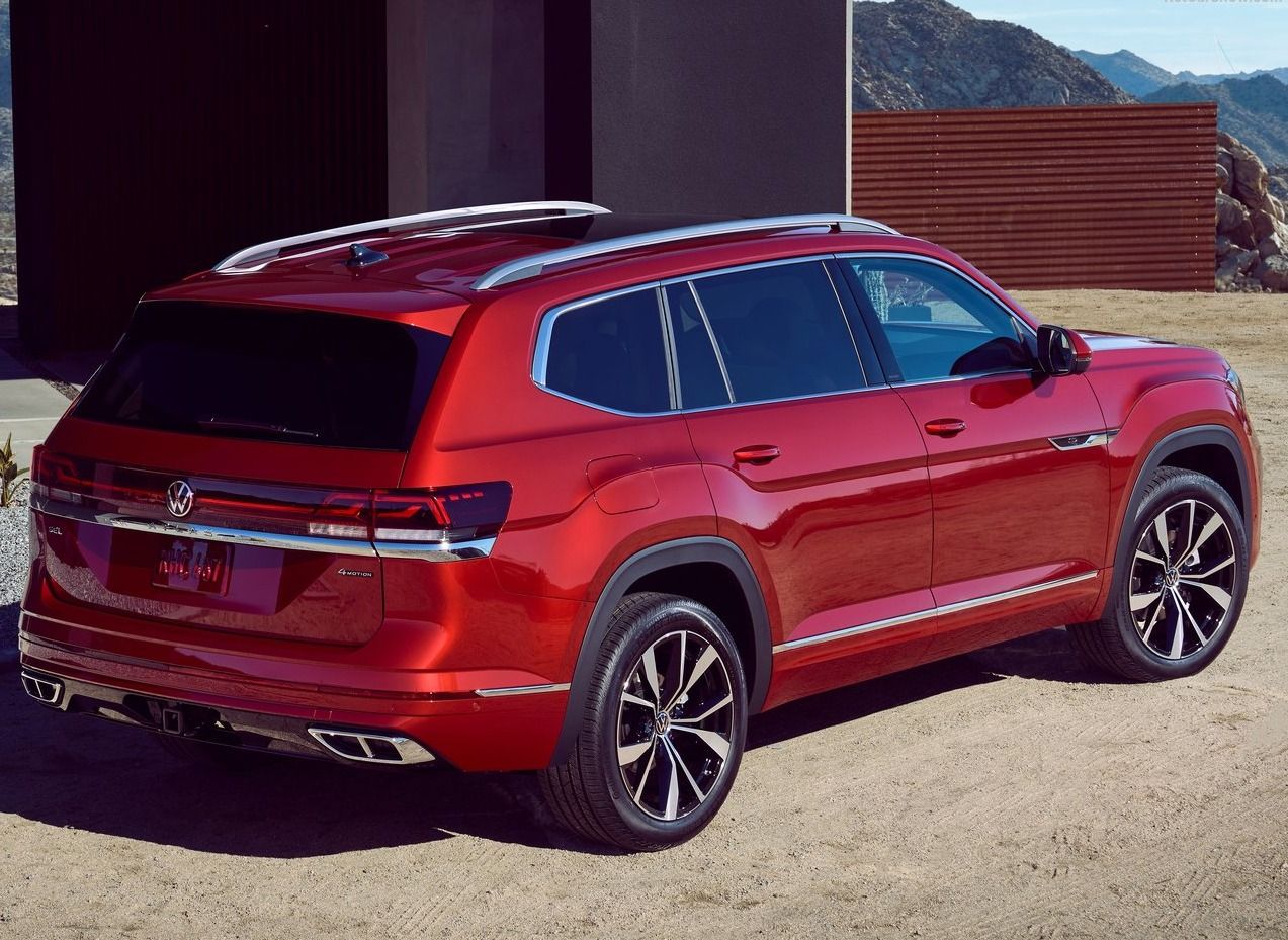 10 Best Family-Friendly Vehicles That Fit Three Car Seats Across: Volkswagen Atlas.