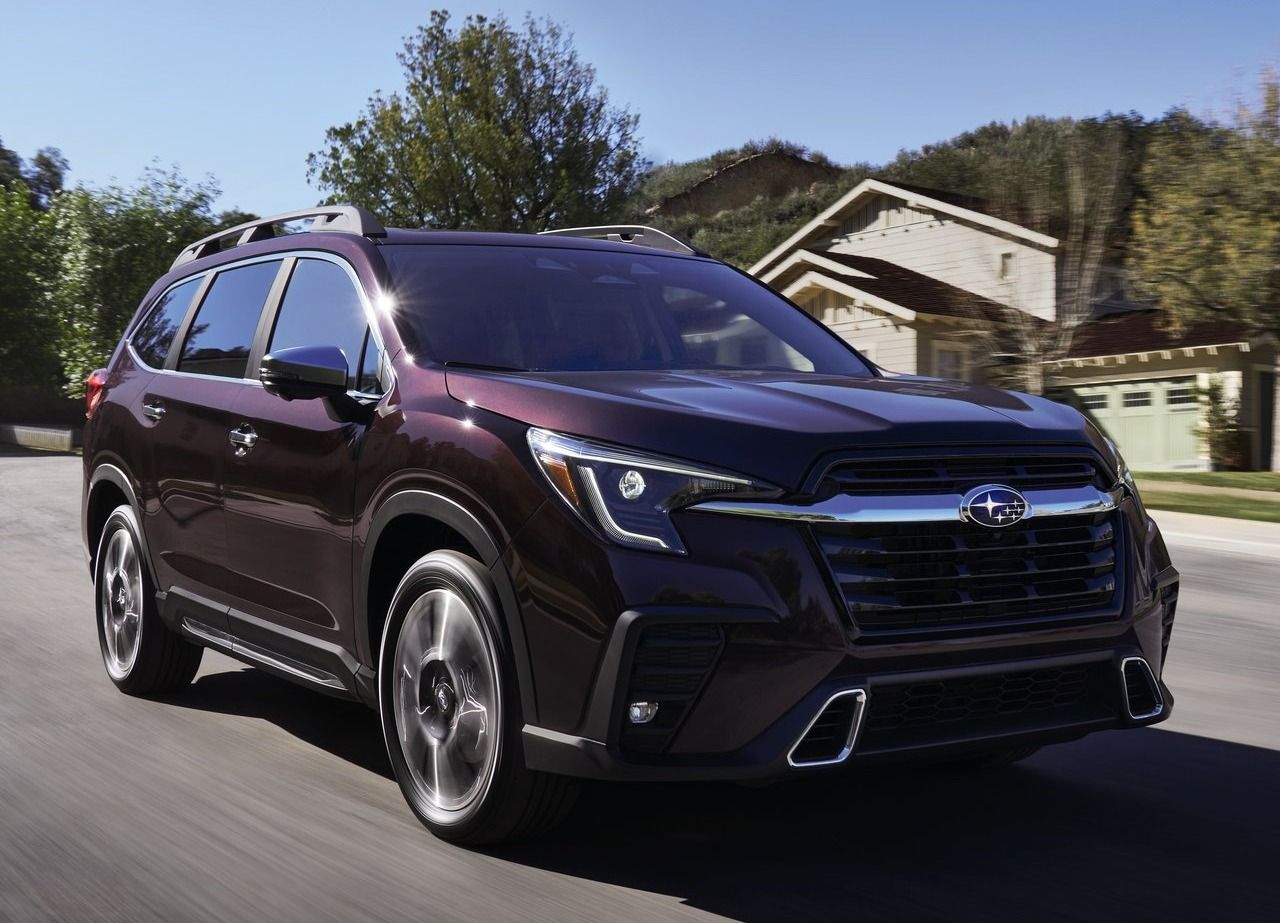 10 Best Family-Friendly Vehicles That Fit Three Car Seats Across: Subaru Ascent.