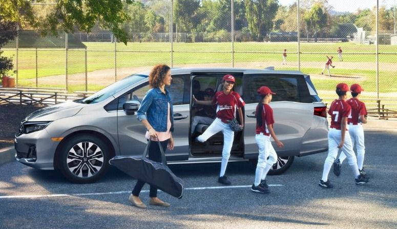 Best cars for two-car seats: Honda Odyssey.