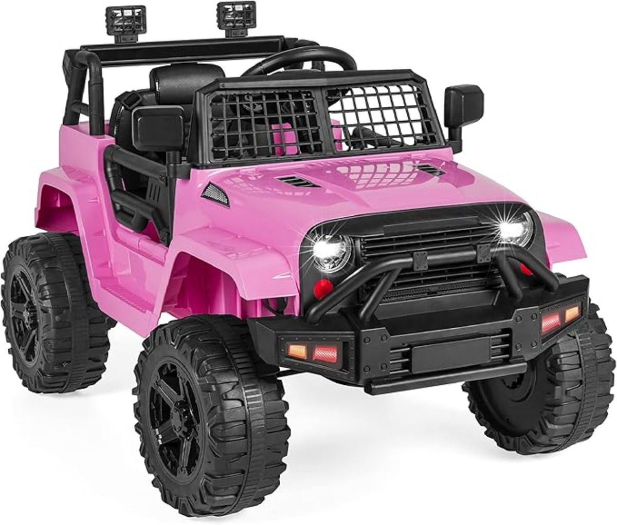 Infant remote control ride on cars: Best Choice Products 12V Ride-On Truck (Pink).