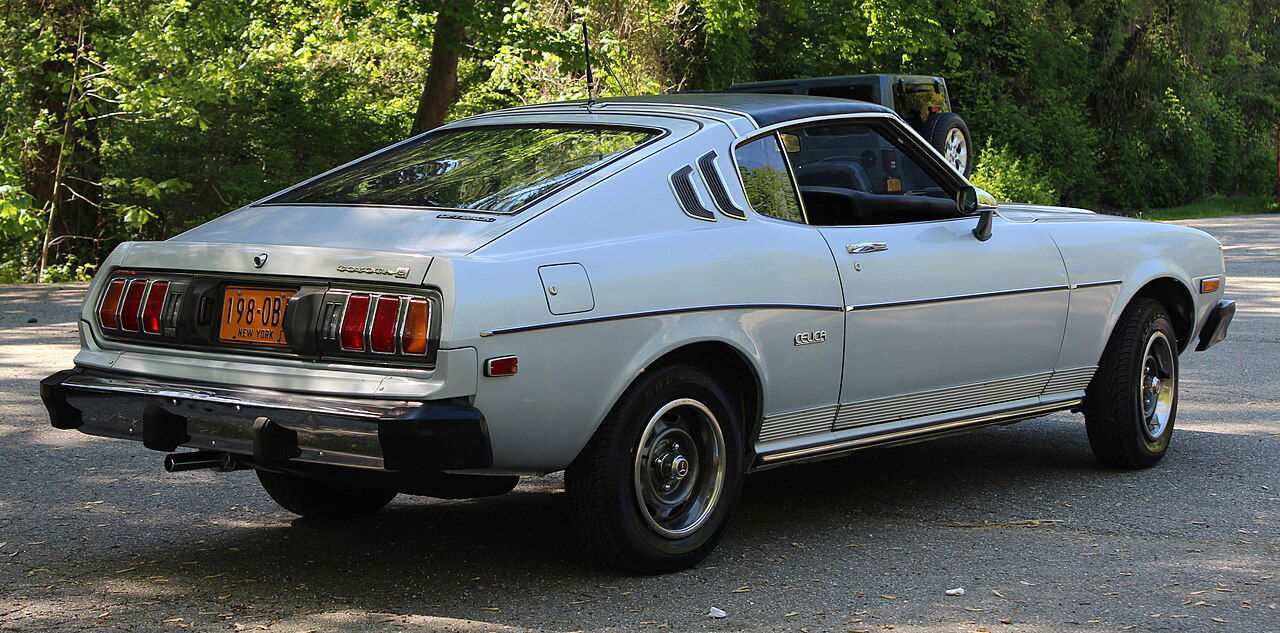 1977 Toyota Celica GT liftback.