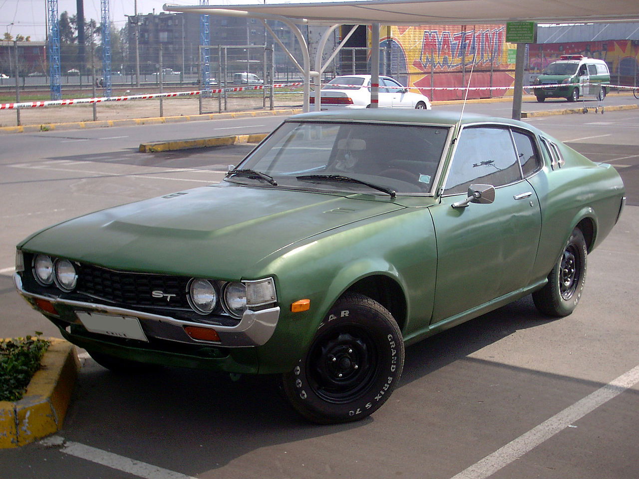 The 1977 Toyota Celica.