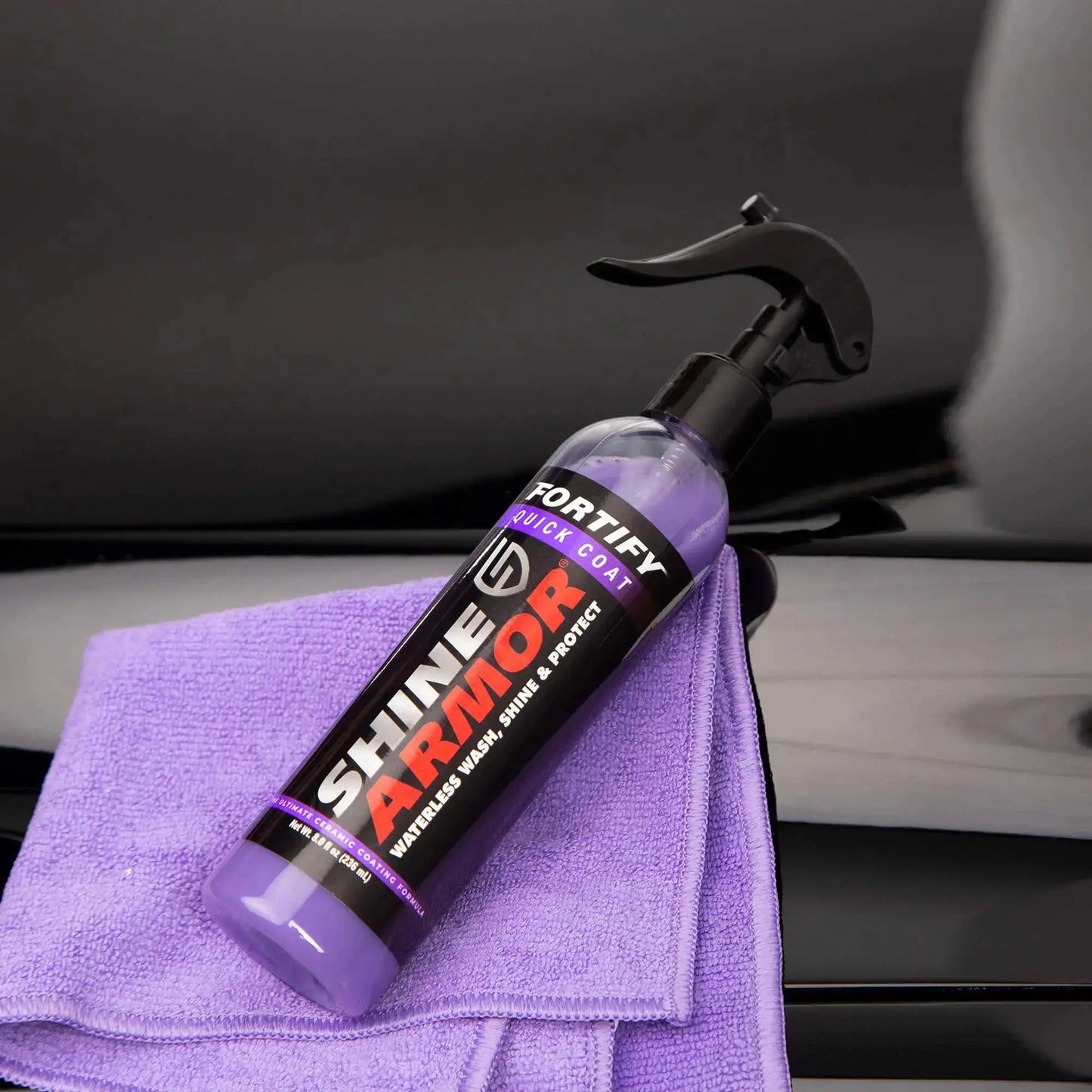 Affordable car detailing products: car wax.