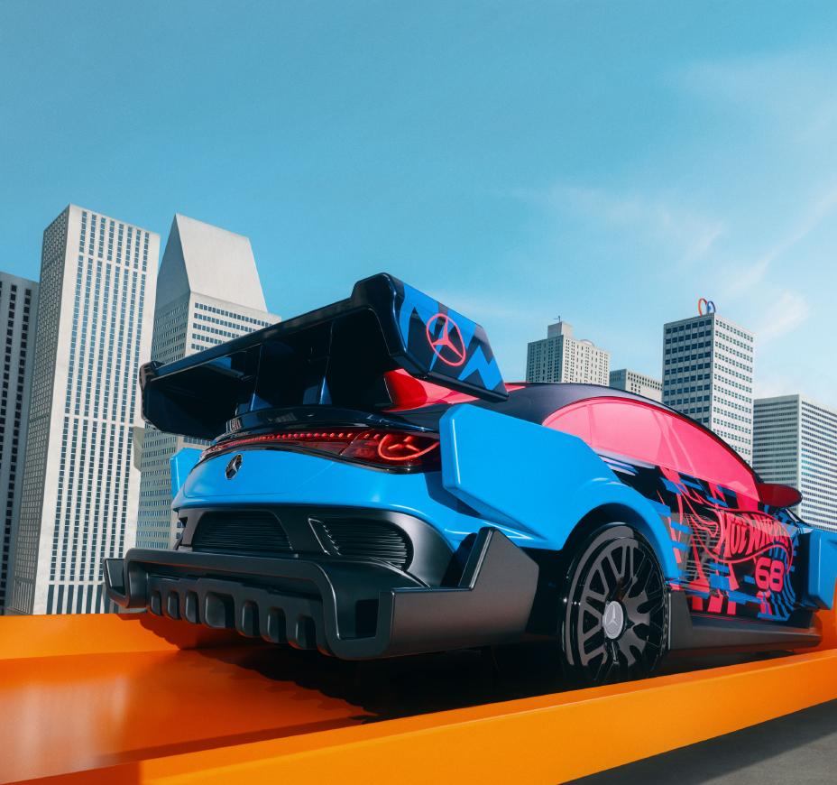 Hotwheels and Mercedes-Benz collaborate on CLA diecast.