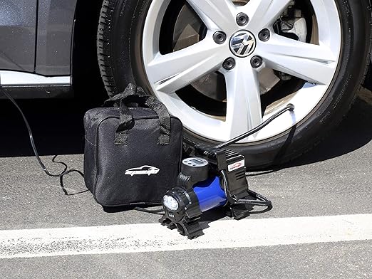 Cool Car Gadgets: portable air compressor.