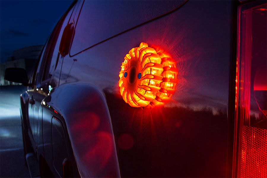Cool Car Gadgets: emergency road flares.