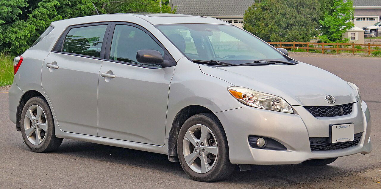 Used Cars Under ₦5 Million: Toyota Matrix.