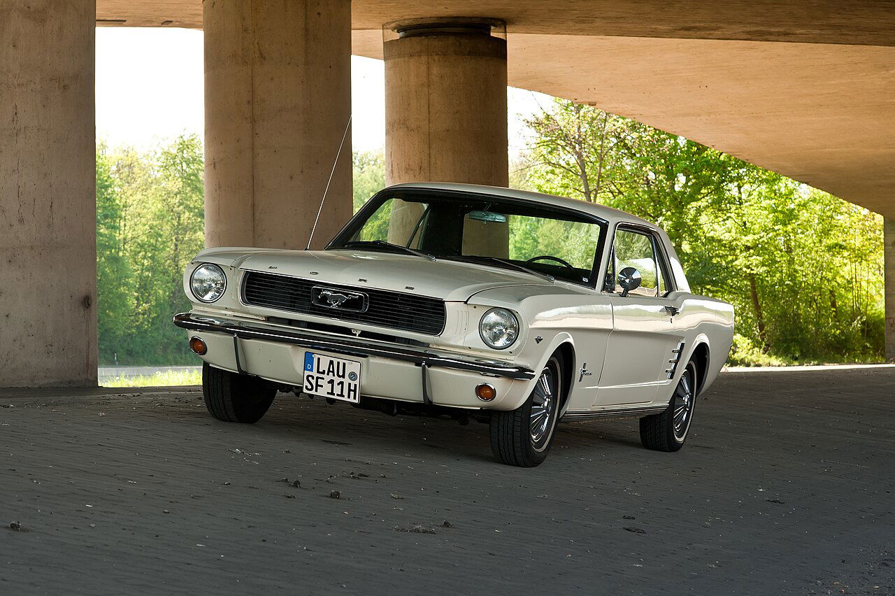 1960s bestselling cars: Ford Mustang.