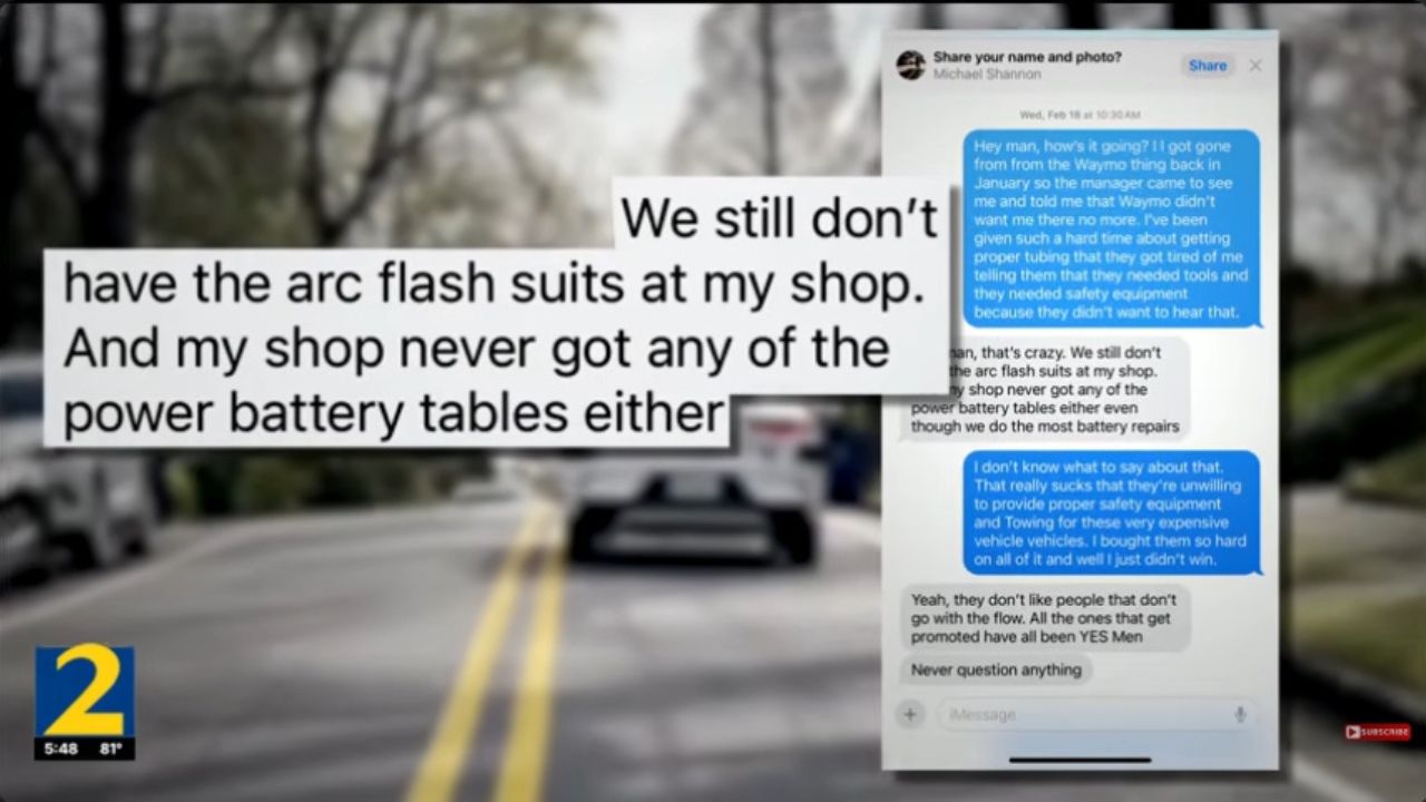 Former Waymo Technician Questions Repair Practices On Driverless Jaguar I-PACE Fleet.