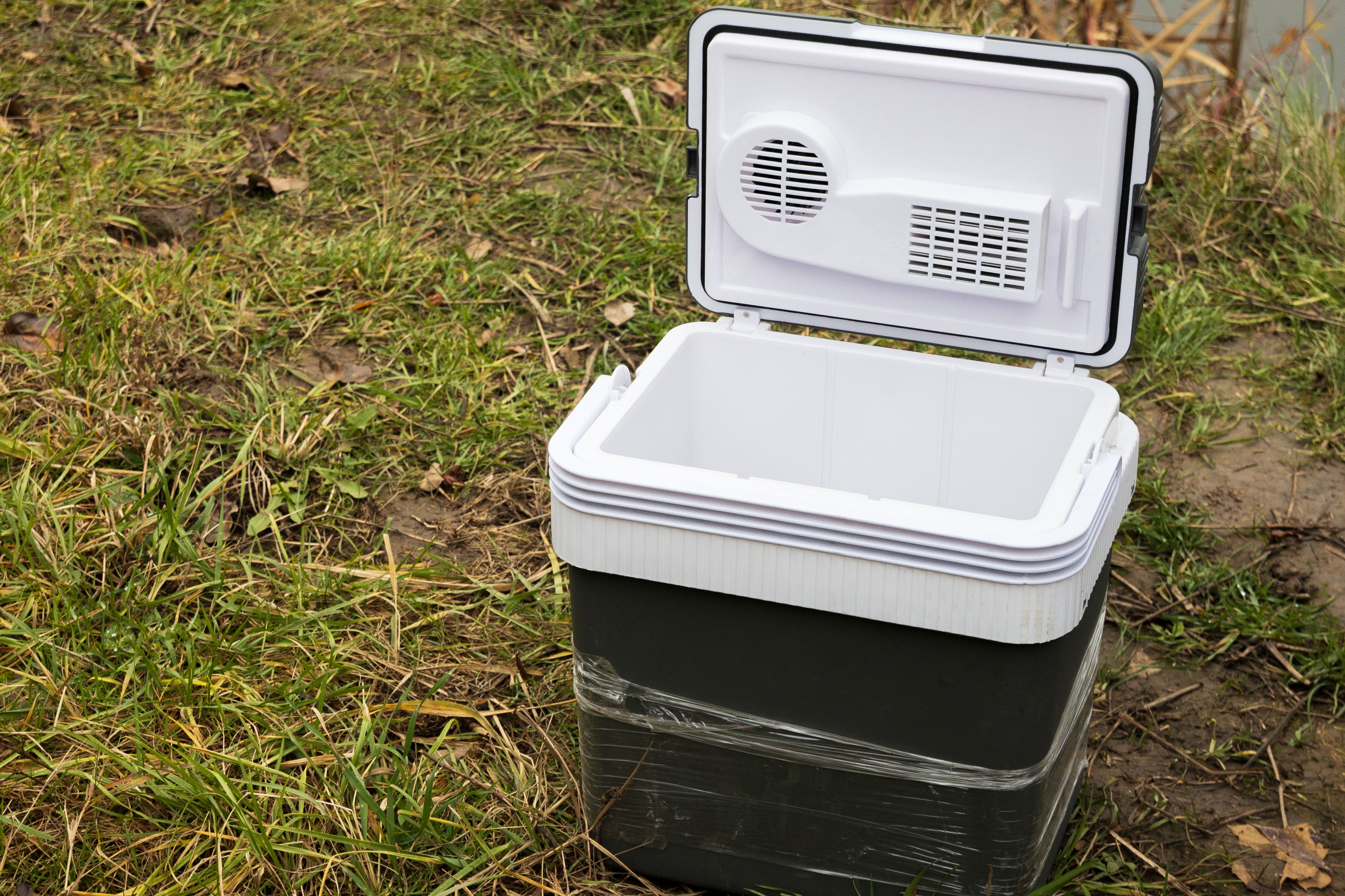 Road trip essentials: mini fridge.