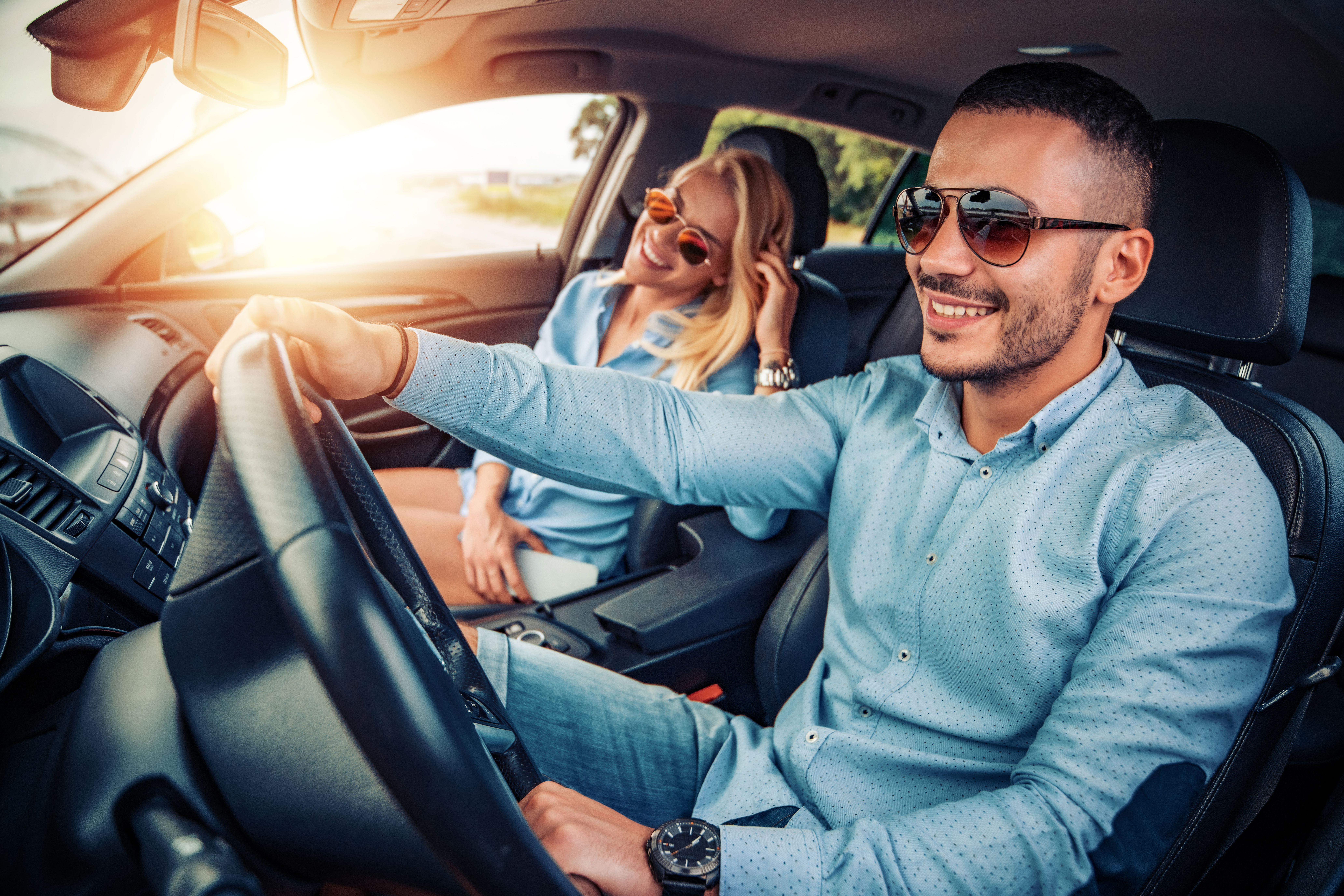 Road trip essentials: polarized sunglasses.