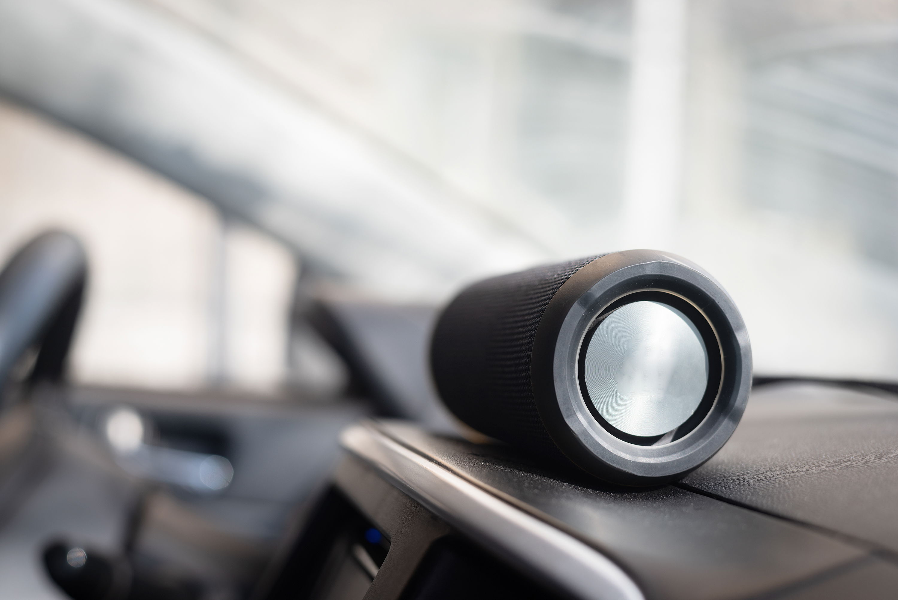 Road trip essentials: bluetooth speaker.