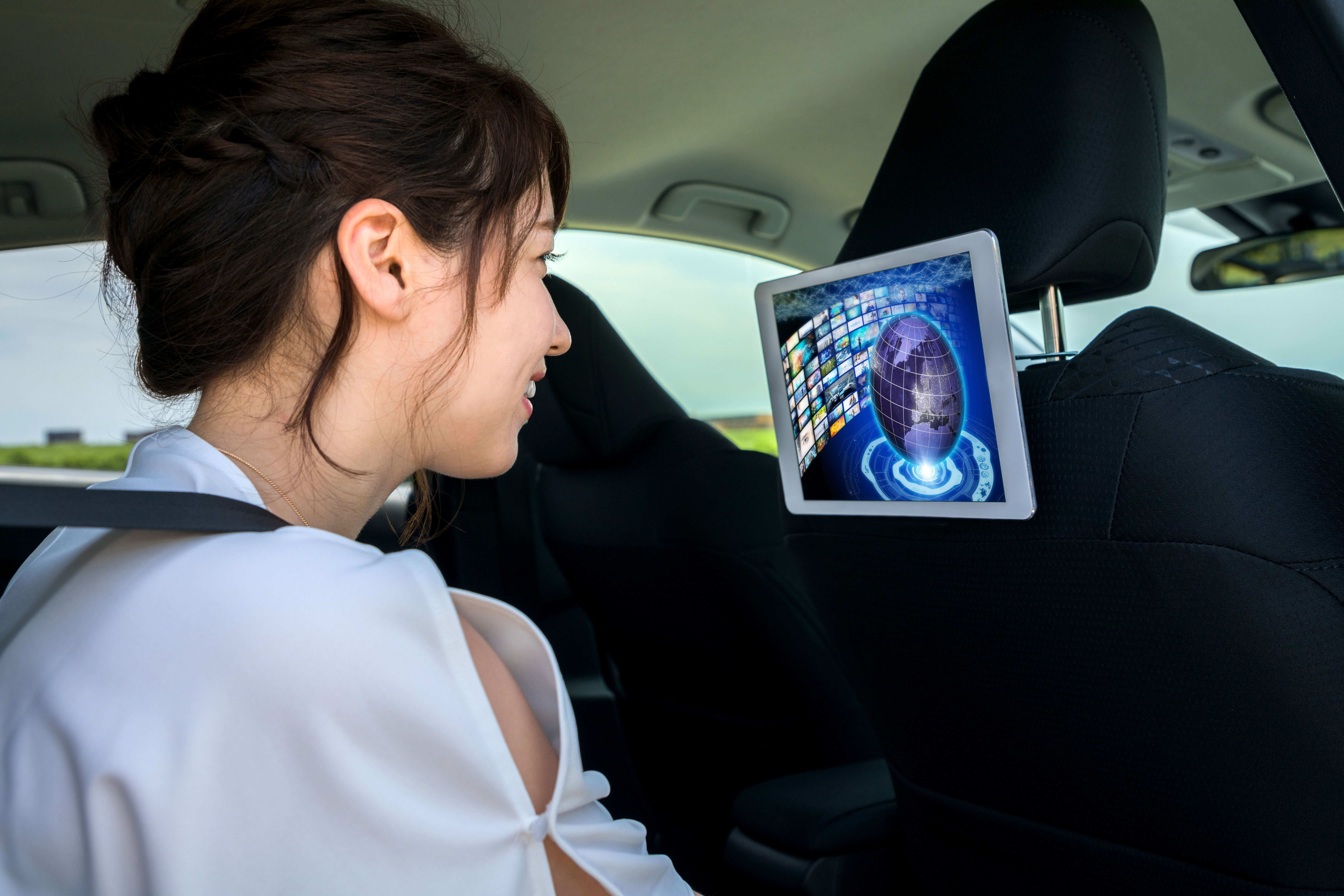 Road trip essentials: entertainment for passengers.