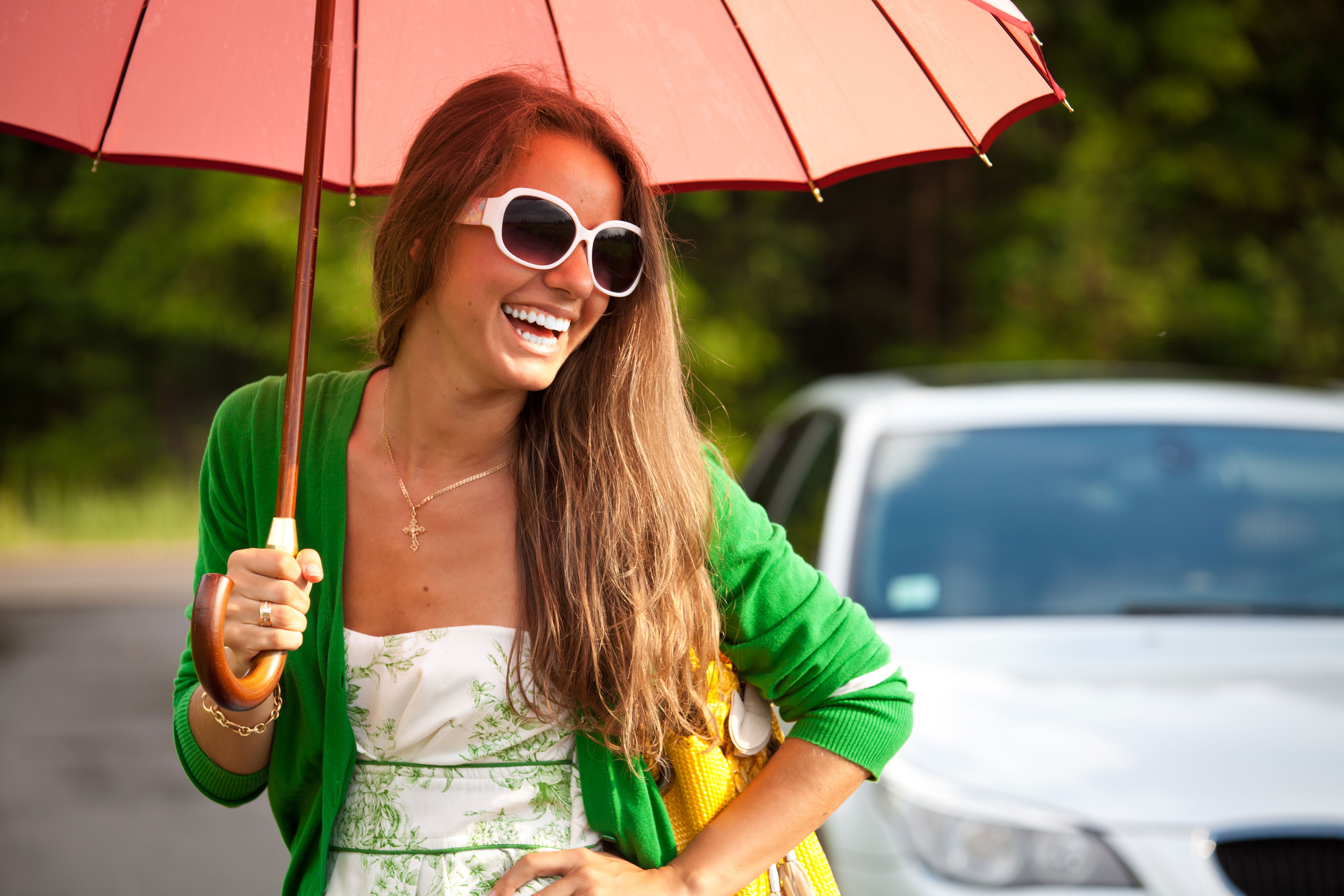 Road trip essentials: rain gear.