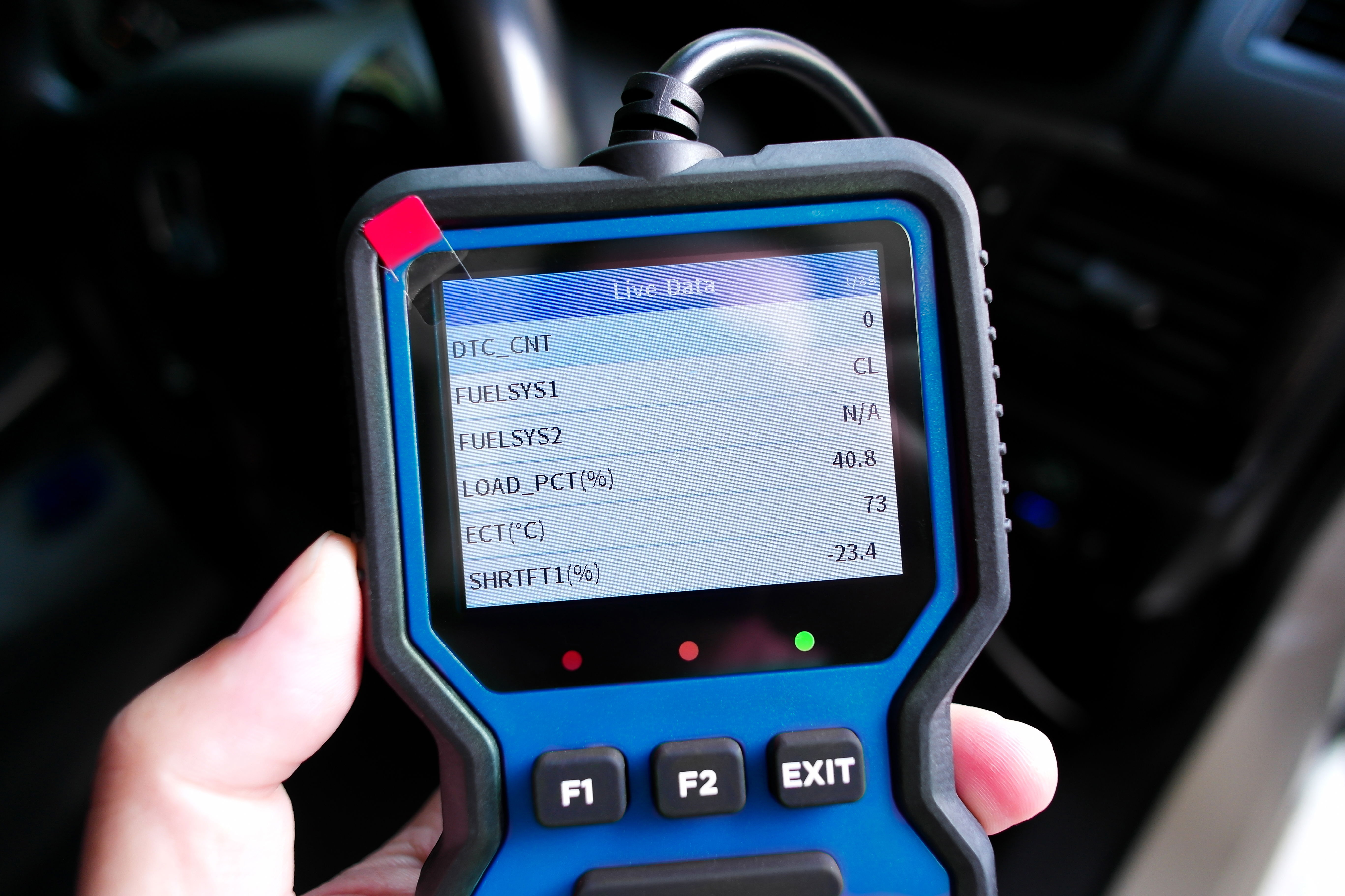 Holiday gift for car enthusiasts: OBDII diagnostic scanner.