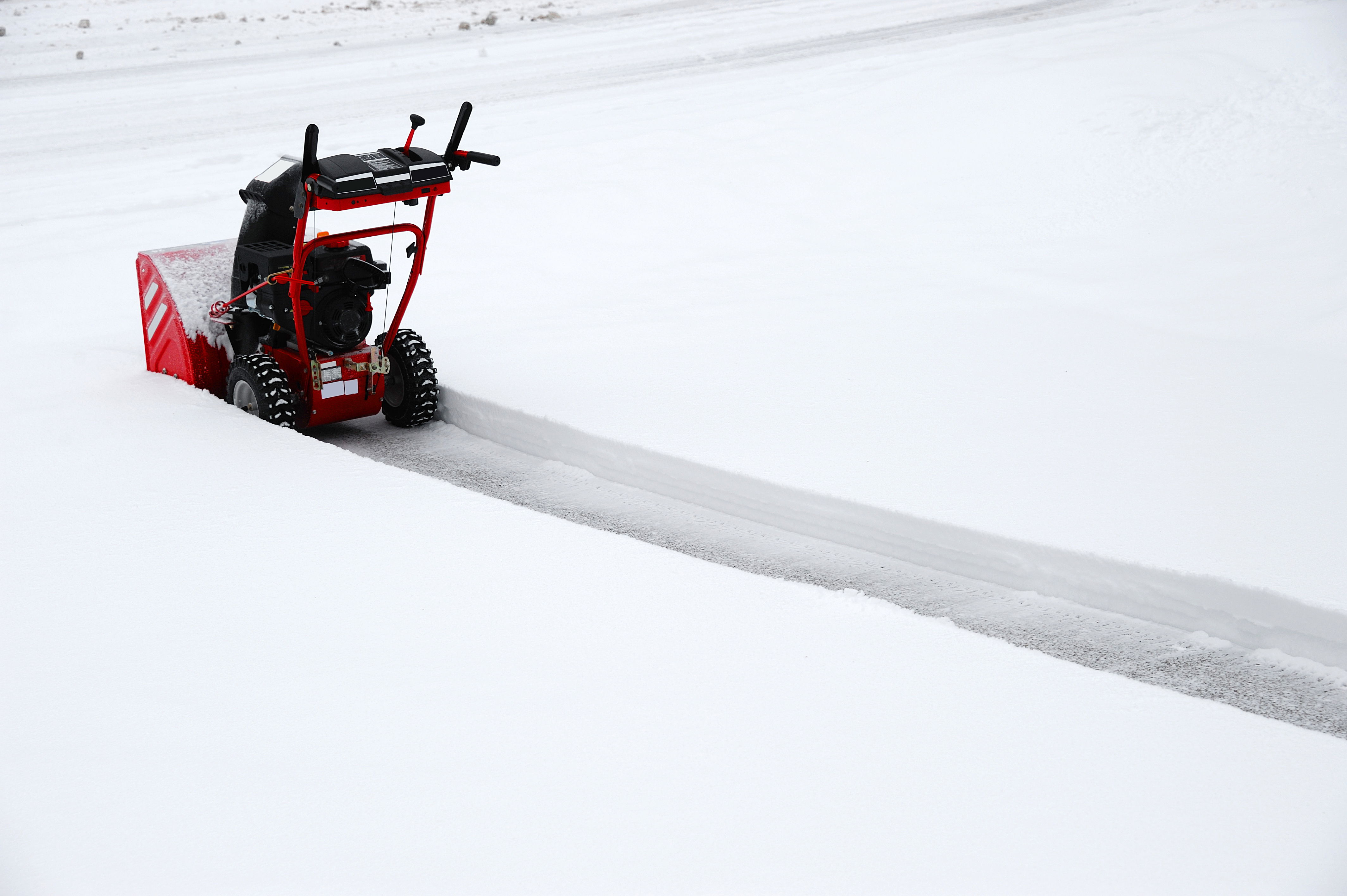 Remote-controlled snow blowers.
