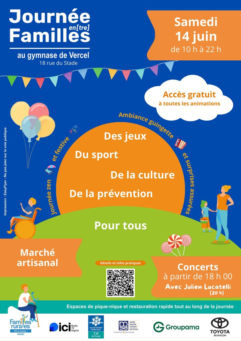 Talents d'ici : journée en(tre) familles - VERCEL