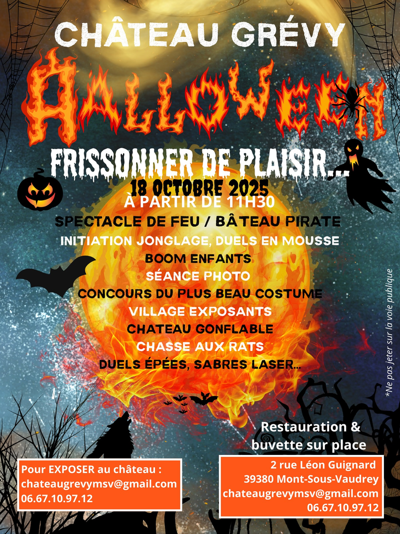Halloween au Château Grévy
