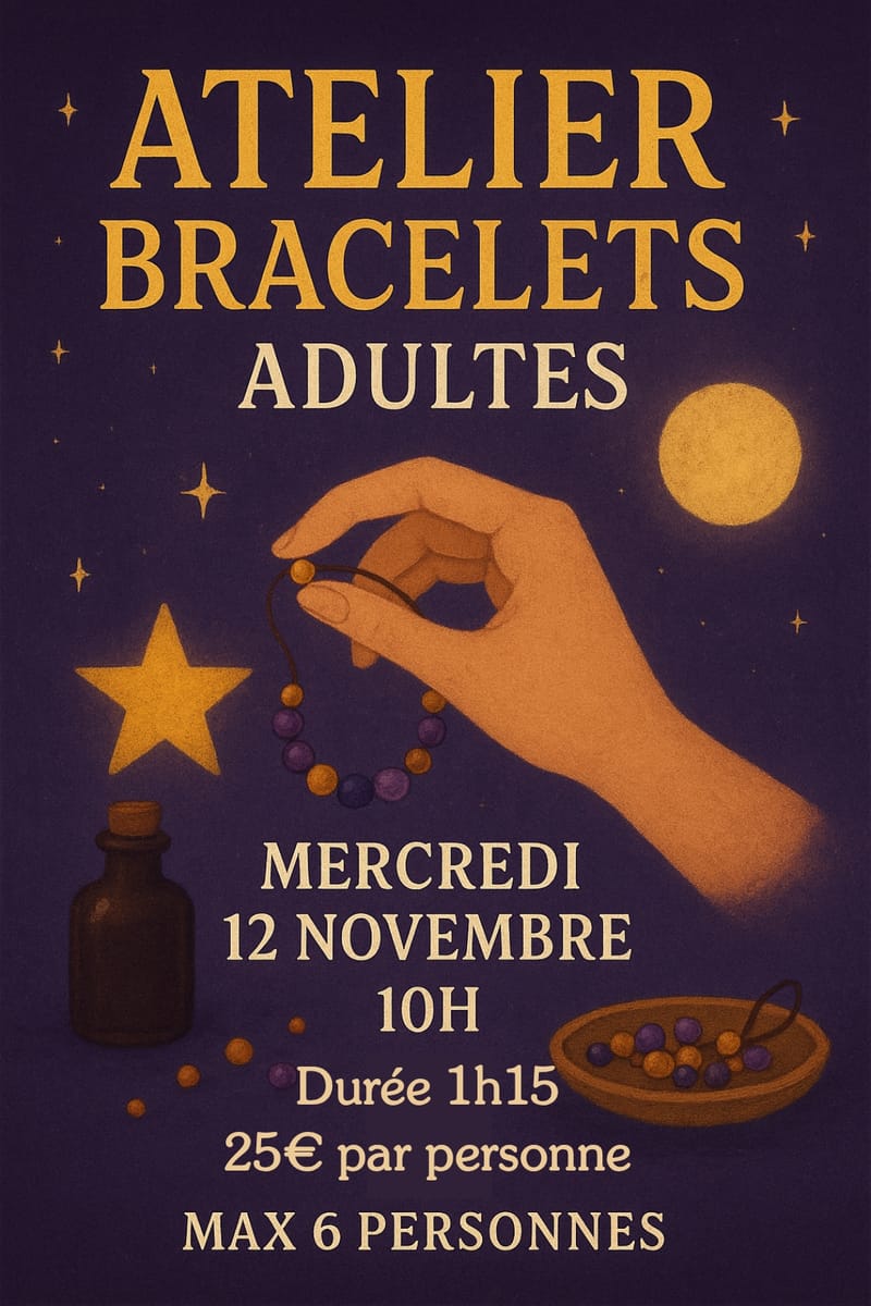 Atelier Bracelets ADULTE