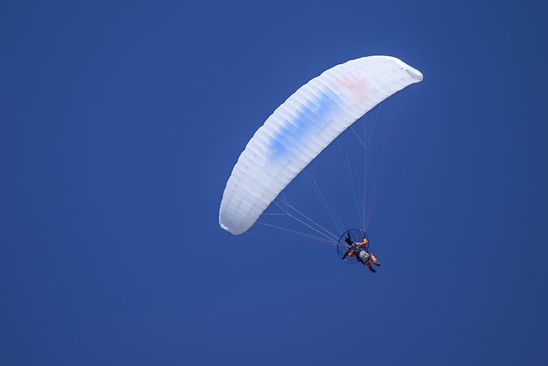 Paramotors over Everest