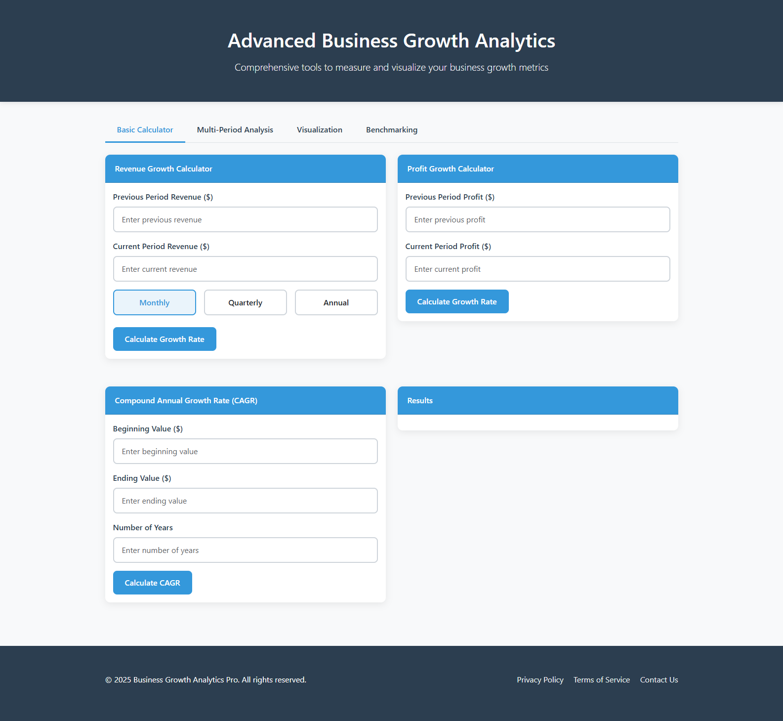 Advanced Business Growth Analytics