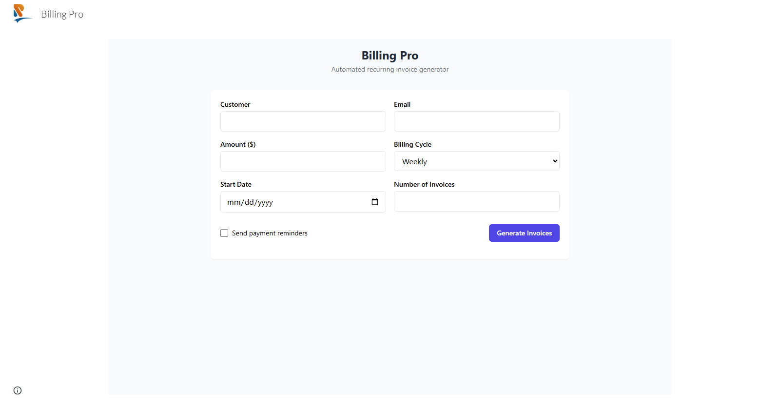 Billing Pro