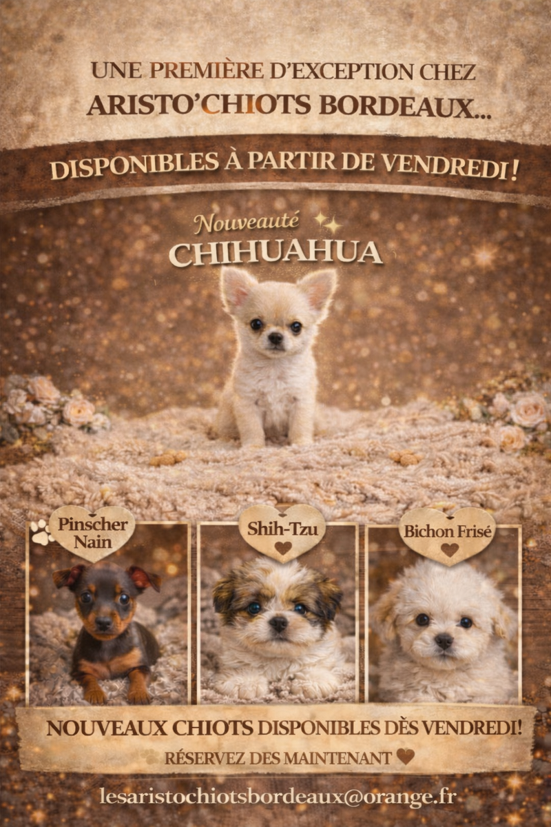 Vendredi 31 janvier, ils arrivent!