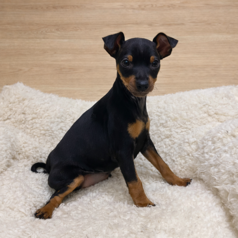 Agora, Pinscher femelle née le 22/11/25 non LOF
