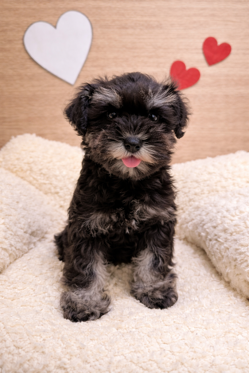 Antibes, Schnauzer femelle née le 06/12/25 Non LOF