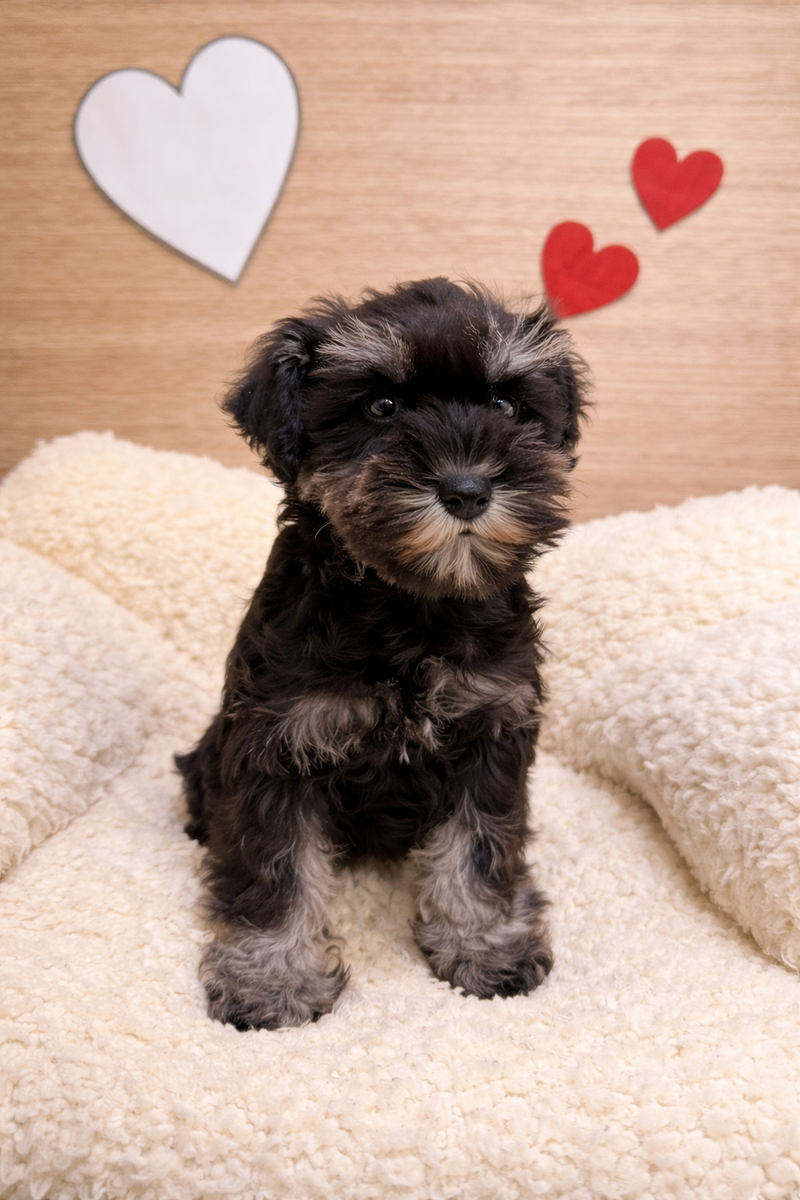 Antibes, Schnauzer femelle née le 06/12/25 Non LOF