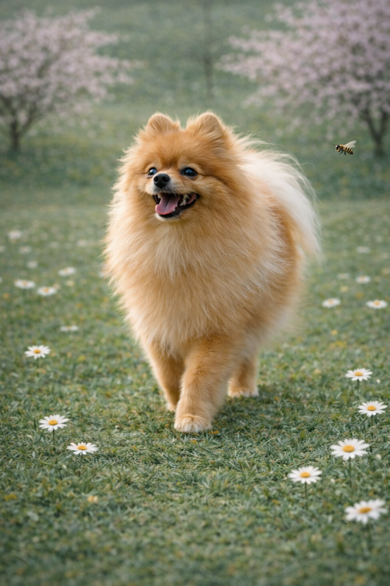 LE SPITZ NAIN et PETIT