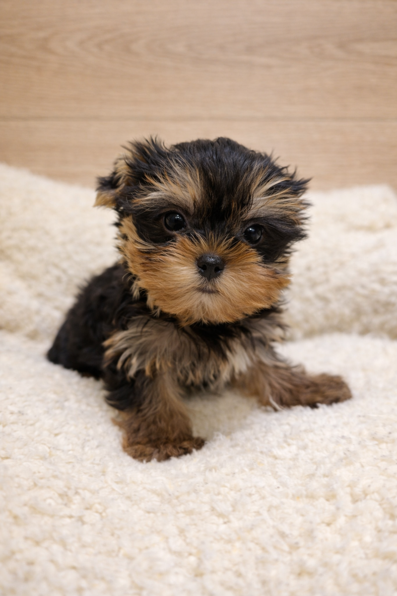 Amore, Yorkshire Terrier mâle né le 25/12/25 LOF