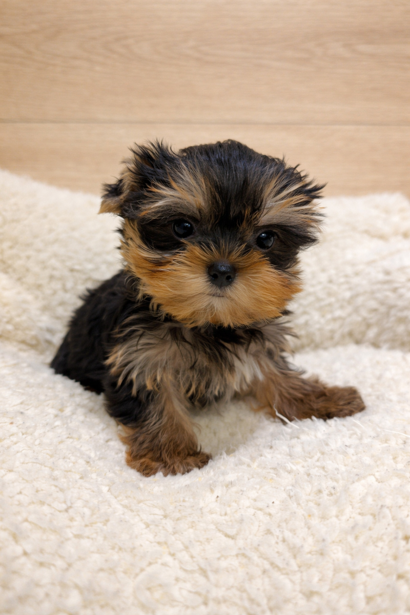 Amore, Yorkshire Terrier mâle né le 25/12/25 LOF