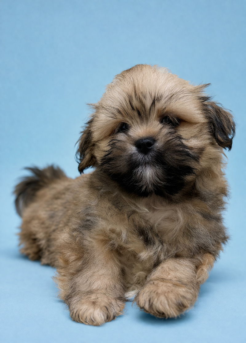 Buzz, Lhassa Apso mâle né le 29/01/26 LOF