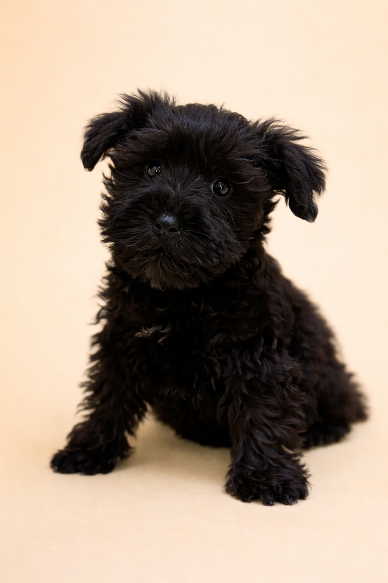 Biskotte, Schnauzer femelle née le 26/01/26 Non LOF