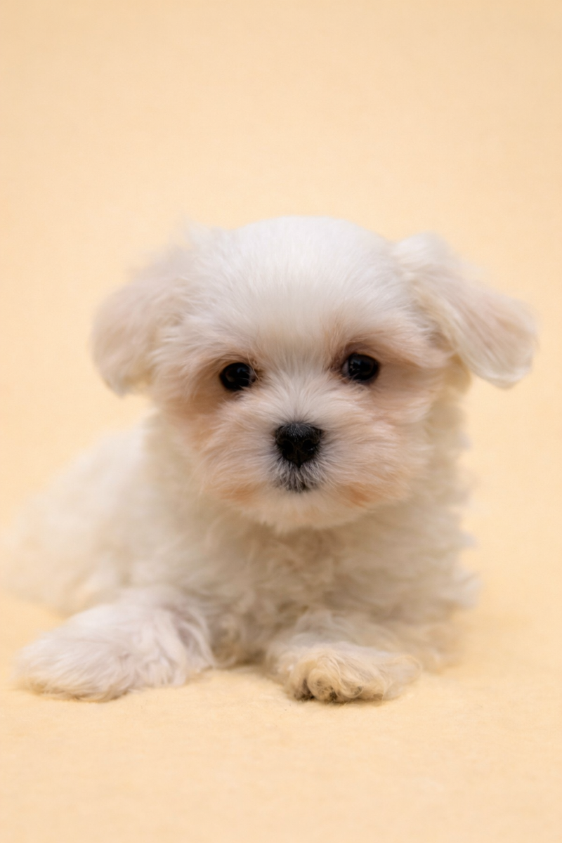 Brownie, Bichon Maltais femelle née le 07/02/26 LOF