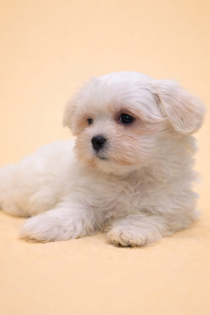 Brownie, Bichon Maltais femelle née le 07/02/26 LOF