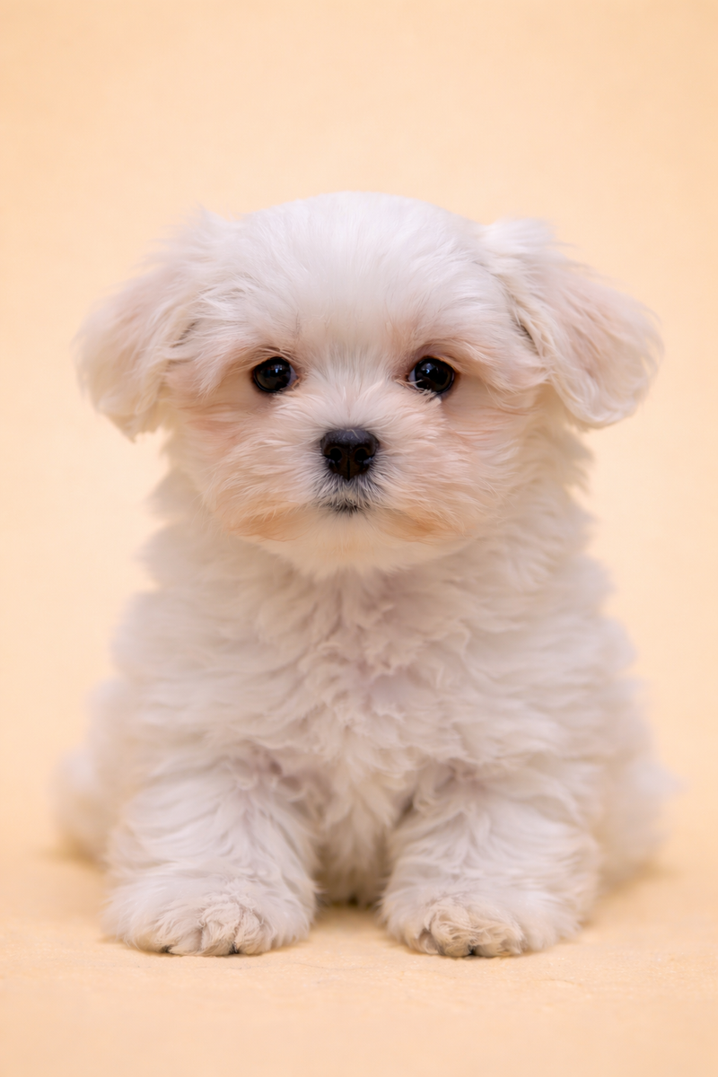Brownie, Bichon Maltais femelle née le 07/02/26 LOF