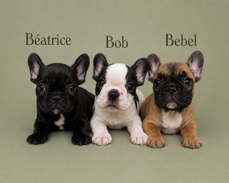 Nos Bouledogues Français