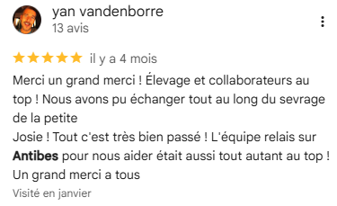 Vos Retours ✨
